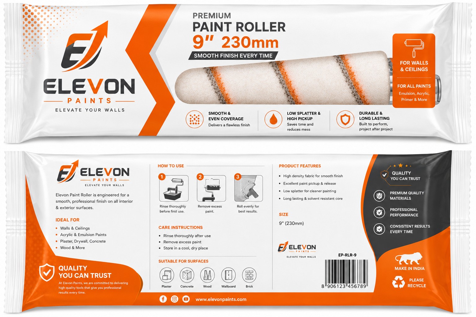 ELEVON 9 inch Paint Roller